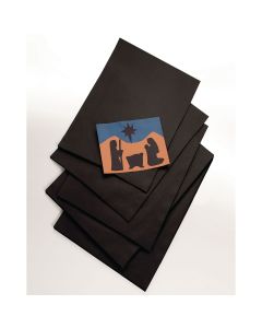 Sugar Paper 100gsm - A1 - Black - Pack of 250