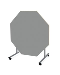 Tilt Top Table - Octagonal - 8-11yrs - Grey