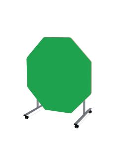 Tilt Top Table - Octagonal - 8-11yrs - Green