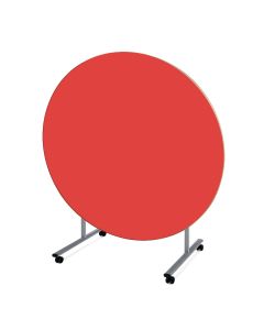 Tilt Top Table Circular 11-14 years Red