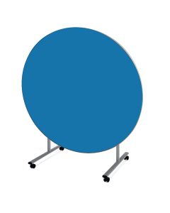 Tilt Top Table Circular 11-14 years Blue