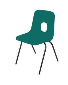 Series E Polypropylene Classroom Chair - Jade - 11-14yrs