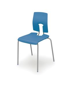 SE Ergonomic Polypropylene Chair - 310mm - Pacific
