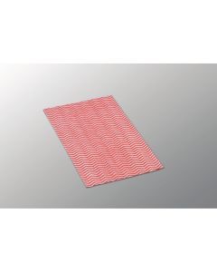 Vileda Lightweight Wiping Cloths - Red - Pack of 100