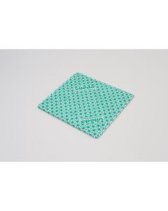 Vileda Medium Weight Wiping Cloths - Green - Pack of 10