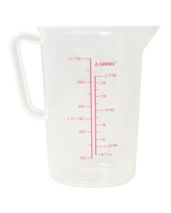 Plastic Measuring Jugs - 1ltr/2 pints