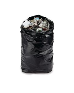 Heavy Duty Refuse Sacks - 400 x 635 x 990mm - Black - Pack of 200