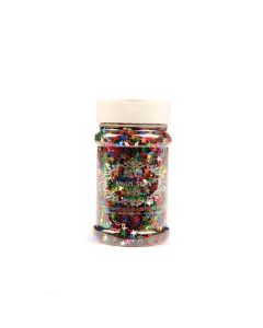 Brian Clegg Glitter Shaker Multi - stars - 150g