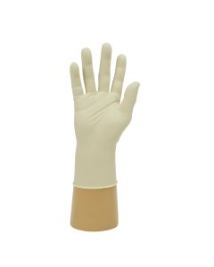 Polyco Small White Powder Free Natural Latex Disposable Gloves-Pk 100