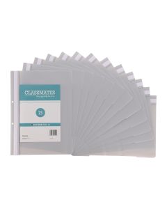 Classmates Report File A4 Grey - Pack of 25