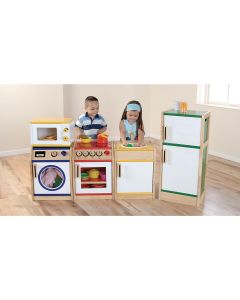 Mini Chef Wooden Kitchen - 5 Piece