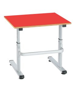 Height Adjustable Desk - Junior 1200x600mm  - Red