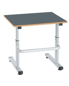 Height Adjustable Desk - Junior 1200x600mm  - Slate Grey