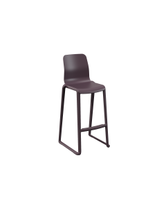 Hatton One Piece High Back Chair - Purple Haze