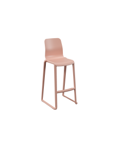 Hatton One Piece High Back Chair - Rose Blossom