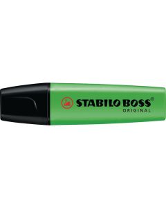 Stabilo Boss Original Highlighter Green - Pack of 10