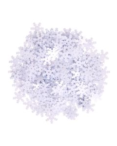 Classmates Decorative Snowflakes - White - 70g