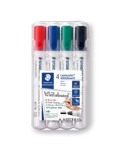 Staedtler Whiteboard Marker Assorted Bullet Tip - Pack of 4