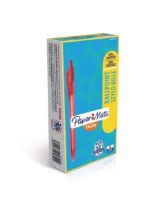 Paper Mate Inkjoy 100 Ballpoint Pen Red - Pack of 20
