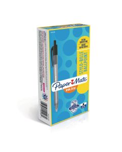 Paper Mate Inkjoy 100 Ballpoint Pen Black - Pack of 20