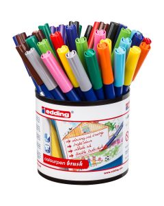 Edding Colour Pen Brush - Pack of 42