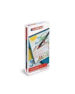 Edding Colourpen Fine - Black - Pack of 12