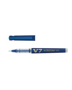Pilot Hi-Tecpoint V7 Fineliner Pen - Blue - Pack of 10