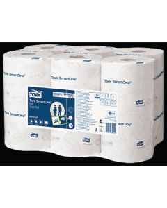 Tork SmartOne Mini Toilet Roll - 2 Ply - Pack of 12