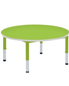 Harlequin Circular Bundle & 4 Chairs - 8-11 Years - Tangy Lime