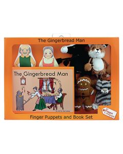 The Gingerbread Man Puppet and Book Set