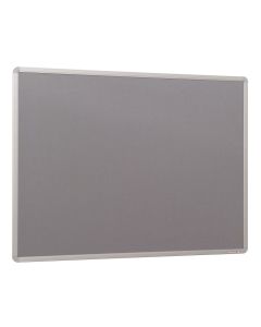 Aluminium Framed Noticeboards - 1200 x 1200mm - Grey