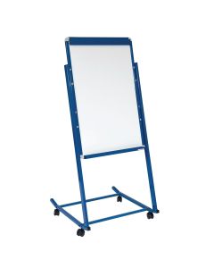 Mobile Magnetic Display Easel - Single Sided - Blue