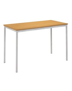 Classmates Rectangular Fully Welded Classroom Table MDF Edge - 1200 x 600 x 590mm - Beech