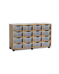 GALT Quad Unit - 16 Trays - Mobile - Clear