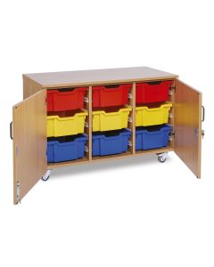 GALT 9 Deep Tray Lockable Unit - Colour Trays