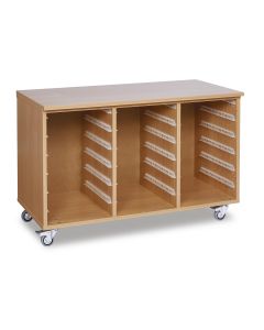 3 Bay Open Carcass Only - No Trays