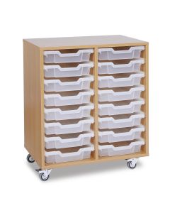 GALT Tall Double Bay Units - Clear Trays