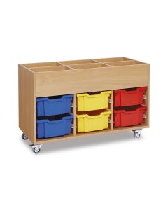 Mobile Deep Tray Kinderbox - Colour Trays