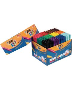 BIC Kids Visa Colour Felt Tips Fine - Pack of 288