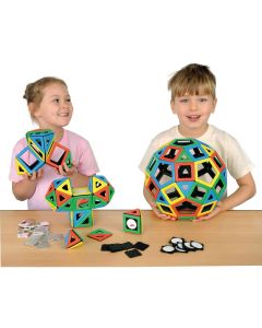 Polydron Magnetic Super Class Set
