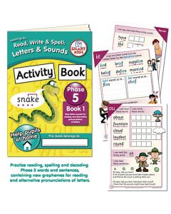 Phase 5 Phonics Activity Book 1