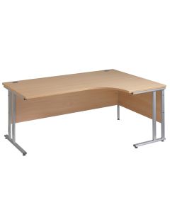 Classmates Crescent Desk - W1600 - Right - Walnut