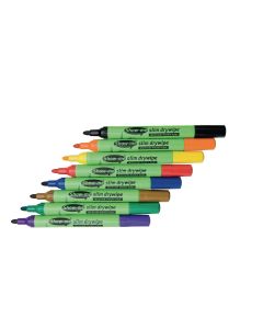 Show-me Whiteboard Marker Pens Assorted Bullet Tip - Pack of 50