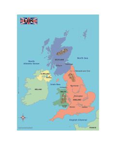 Simple Map of the UK