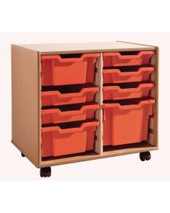 Classmates 12 Tray Open Bay Unit - No Trays