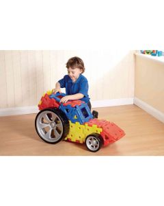 Giant Polydron Vehicle Set - Pack of 32