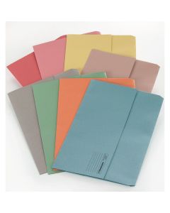Classmates Document Wallet Foolscap - Green - Pack of 50