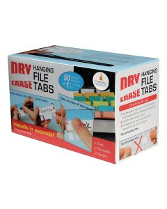 Filertek Dry-wipe Tabs - Assorted - Pack of 50