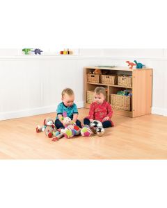 TickiT Sensory Reflective Silver Balls - Pack of 4