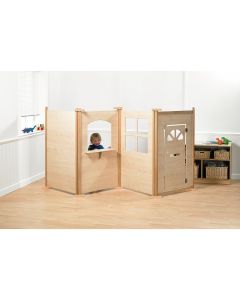 Millhouse - Maple Effect Play Panels - Front Door